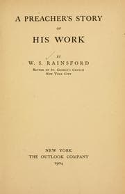 Tapa de A Preacher's Story of His Work
