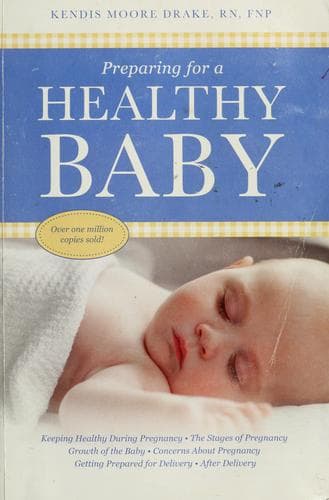 Tapa de Preparing for a healthy baby