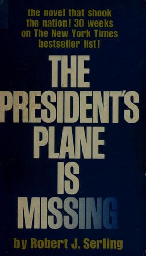 Tapa de The President's plane is missing