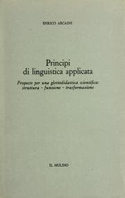 Tapa de Principi di linguistica applicata