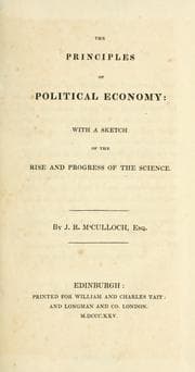 Tapa de The principles ofpolitical economy