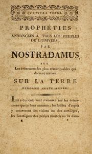 Tapa de Prophéties annoncées à tous les peuples de l'univers
