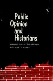 Tapa de Public opinion and historians