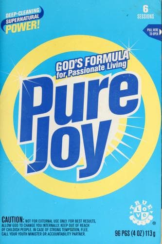 Tapa de Pure joy