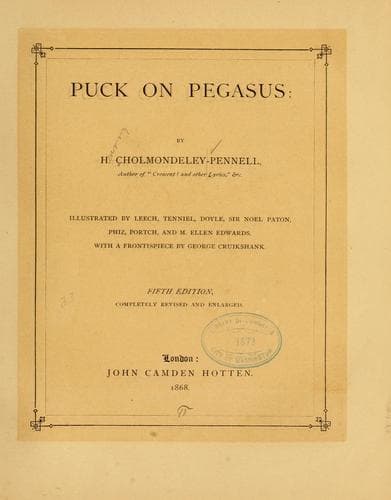 Tapa de Puck on Pegasus