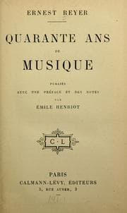 Tapa de Quarante ans de musique