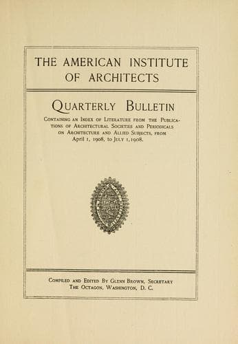 Tapa de Quarterly bulletin.
