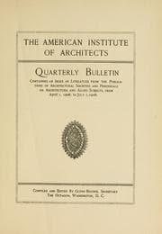 Tapa de Quarterly bulletin