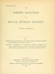 Tapa de Reports on the zoological collections made in Torres Straits by professor A.C. Haddon, 1888-1889