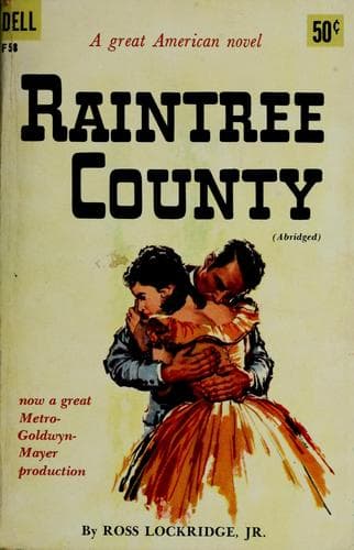 Tapa de Raintree County ...
