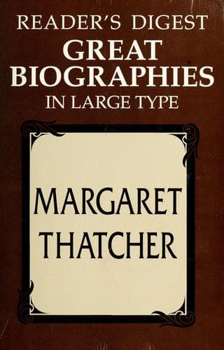 Tapa de Reader's Digest Great biographies in large type