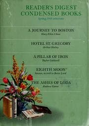 Tapa de Reader's Digest Condensed Books--Spring Selections--Volume Two - 1965