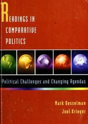 Tapa de Readings in comparative politics