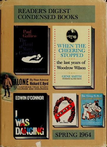 Tapa de Reader's digest condensed books