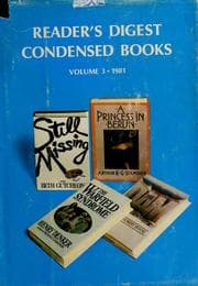 Tapa de Reader's Digest Condensed Books--Volume 3 1981