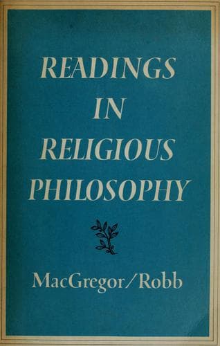 Tapa de Readings in religious philosophy
