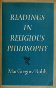 Tapa de Readings in religious philosophy