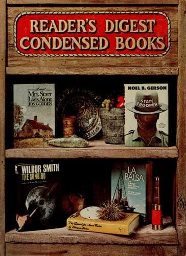 Tapa de Reader's digest condensed books