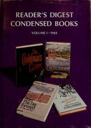 Tapa de Reader's Digest Condensed Books--Volume 1 1984