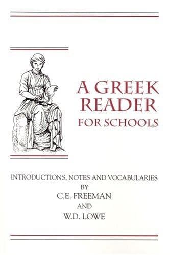 Tapa de A Greek reader for schools