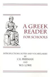 Tapa de A Greek reader for schools