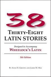 Tapa de Thirty-eight Latin Stories