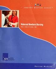 Tapa de Registered nurse maternal newborn nursing review module