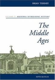 Tapa de The Middle Ages, Volume II, Readings in Medieval History