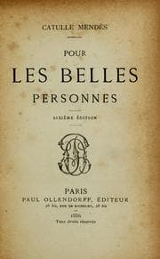 Tapa de Pour les belles personnes