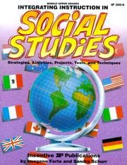Tapa de Integrating Instruction in Social Studies
