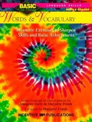 Tapa de Words & vocabulary, grades 6-8