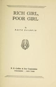Tapa de Rich girl, poor girl