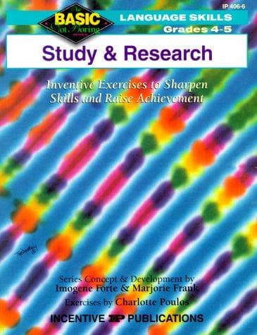 Tapa de Study and Research