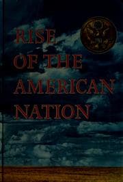 Tapa de Rise of the American nation