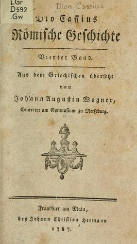 Tapa de Römische Geschichte