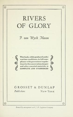 Tapa de Rivers of glory.