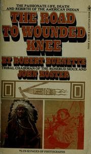 Tapa de The road to wounded knee