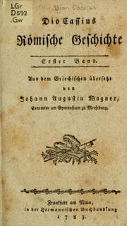Tapa de Römische Geschichte