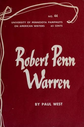 Tapa de Robert Penn Warren