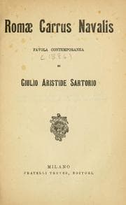 Tapa de Romae carrus navalis