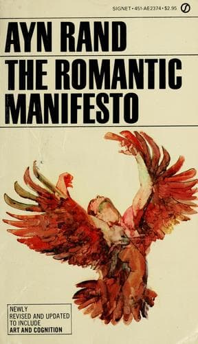 Tapa de The romantic manifesto