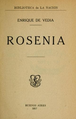 Tapa de Rosenia
