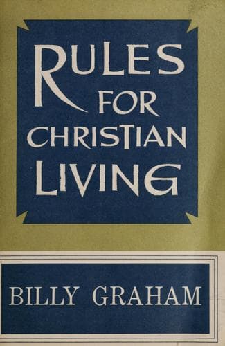 Tapa de Rules for Christian living