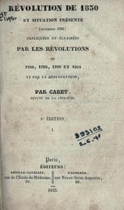 Tapa de Révolution de 1830 et situation présente (novembre 1833)