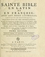 Tapa de Sainte Bible en latin et en françois