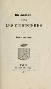 Tapa de Un roman pour les cuisinières