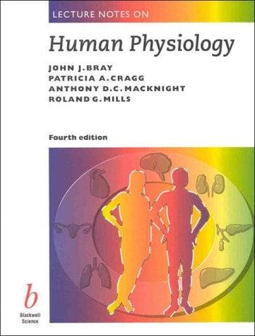 Tapa de Lecture Notes on Human Physiology (Lecture Notes Series (Blackwell Scientific Publications))