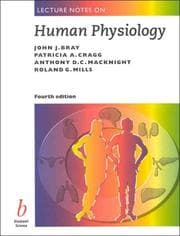 Tapa de Lecture notes on human physiology
