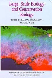 Tapa de Large scale ecology and conservation biology