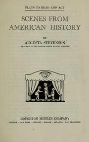 Tapa de Scenes from American history